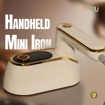 Mini Travel Iron with Folding Handle