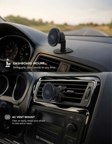 HU Magnetic Car Phone Holder