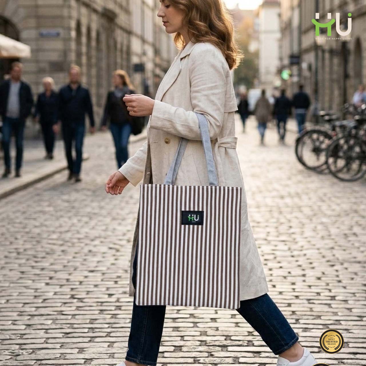 HU Zebra Fashion Shoulder Bag