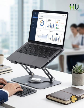 HU Rotating Laptop & Tablet Stand