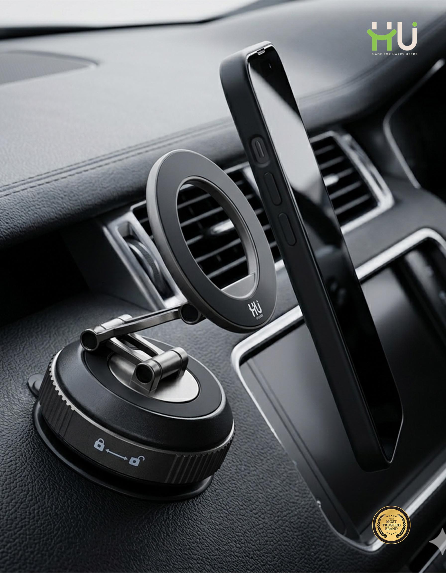 HU 360° Magnetic Phone Holder