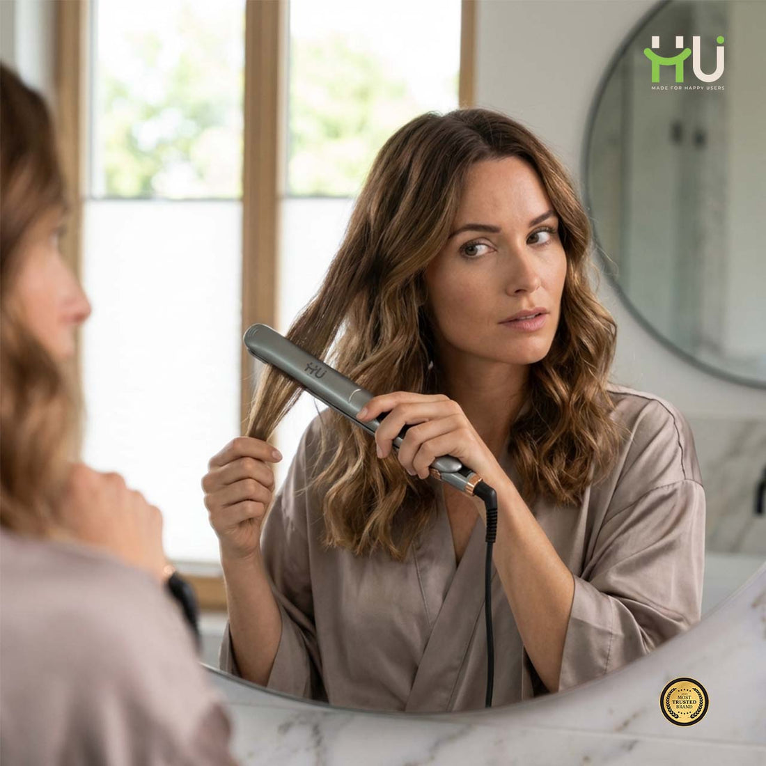 Copper Ceramic Professional Hair Straightener