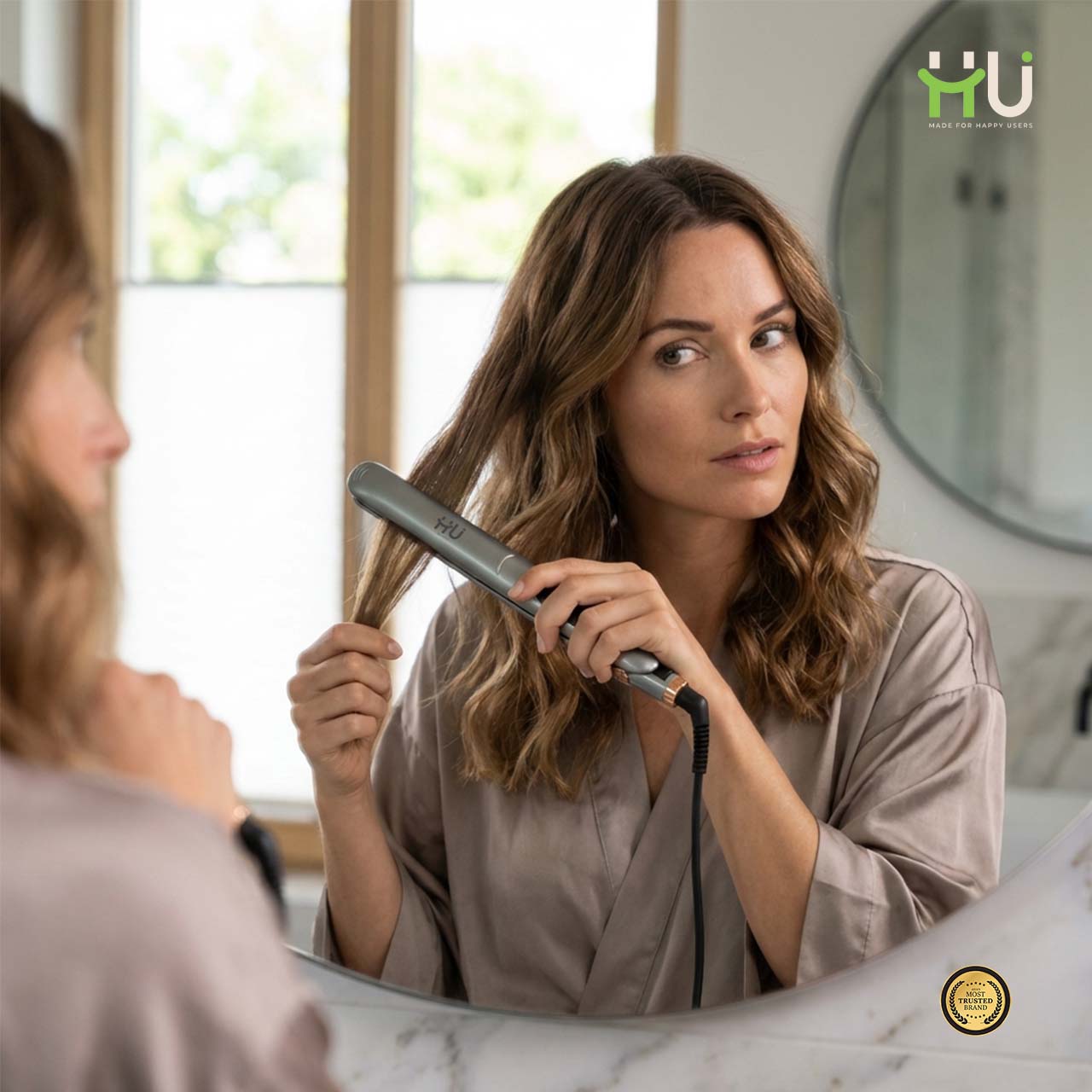 Copper Ceramic Professional Hair Straightener