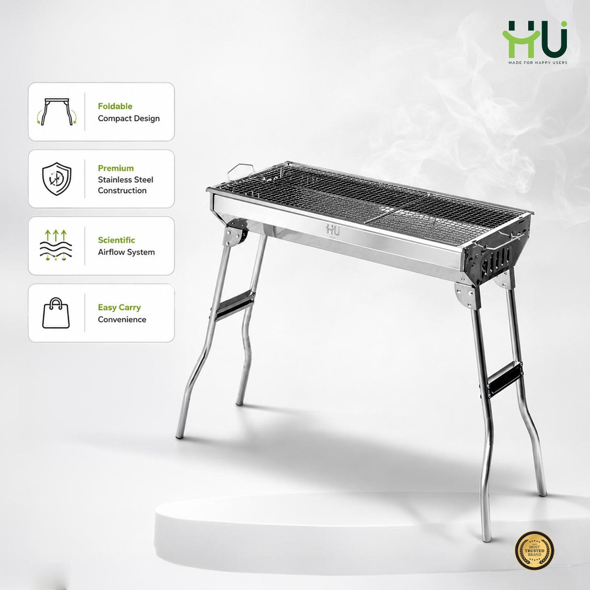 Portable Charcoal BBQ Grill