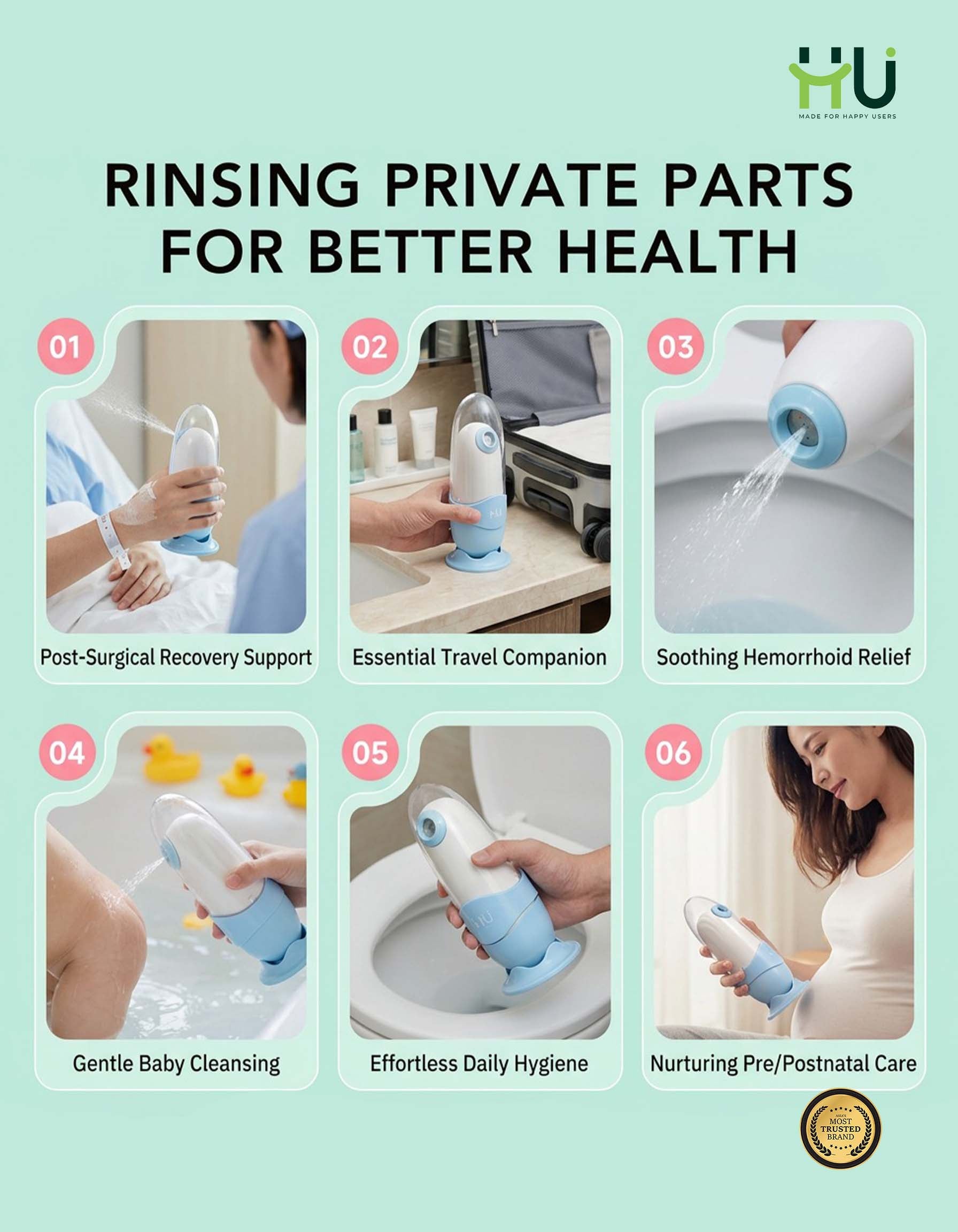 Portable Electric Bidet Sprayer
