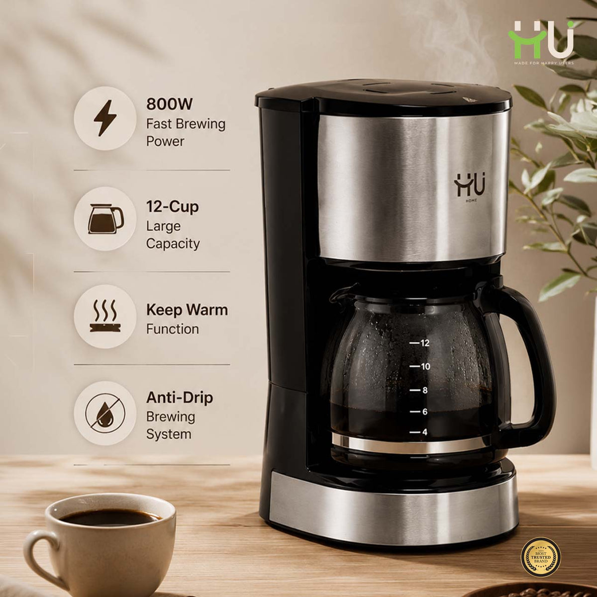 1.5L Coffee Maker