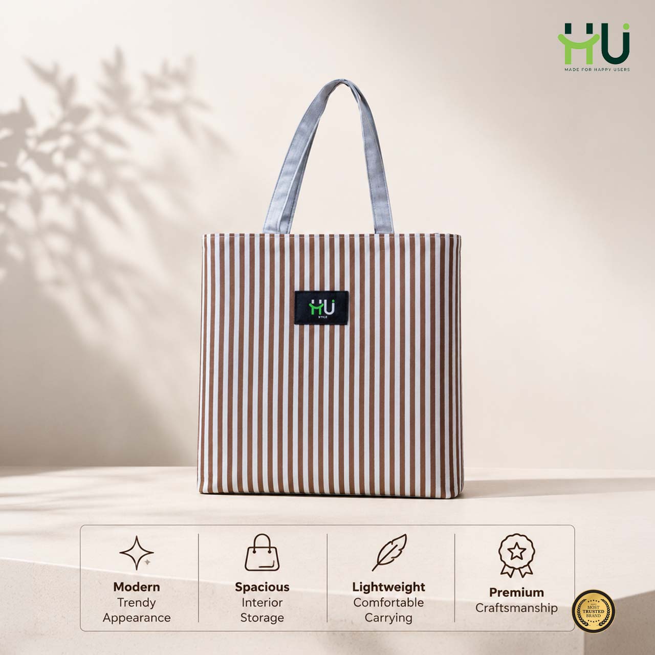 HU Zebra Fashion Shoulder Bag