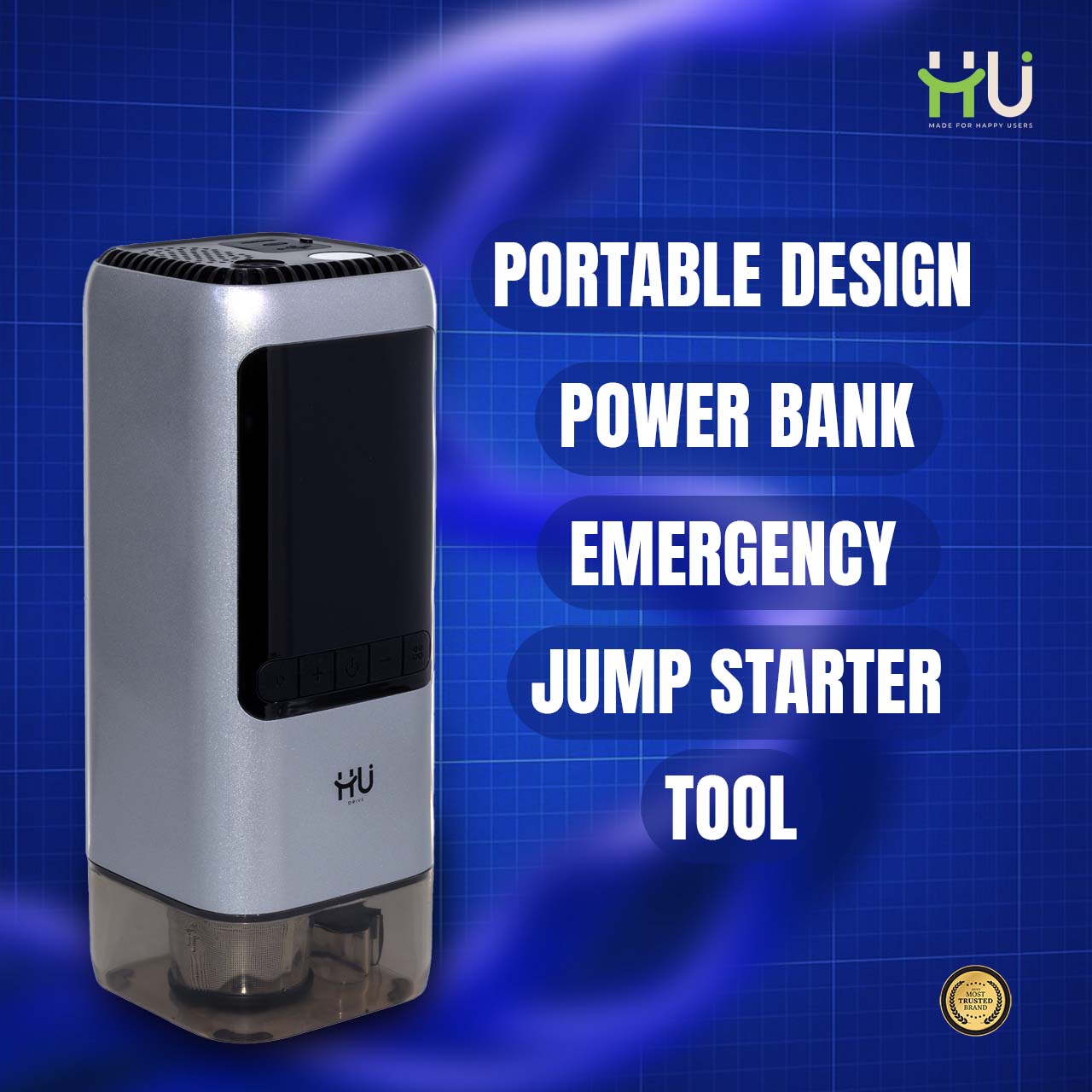 Portable Car Jump Starter & Power Bank