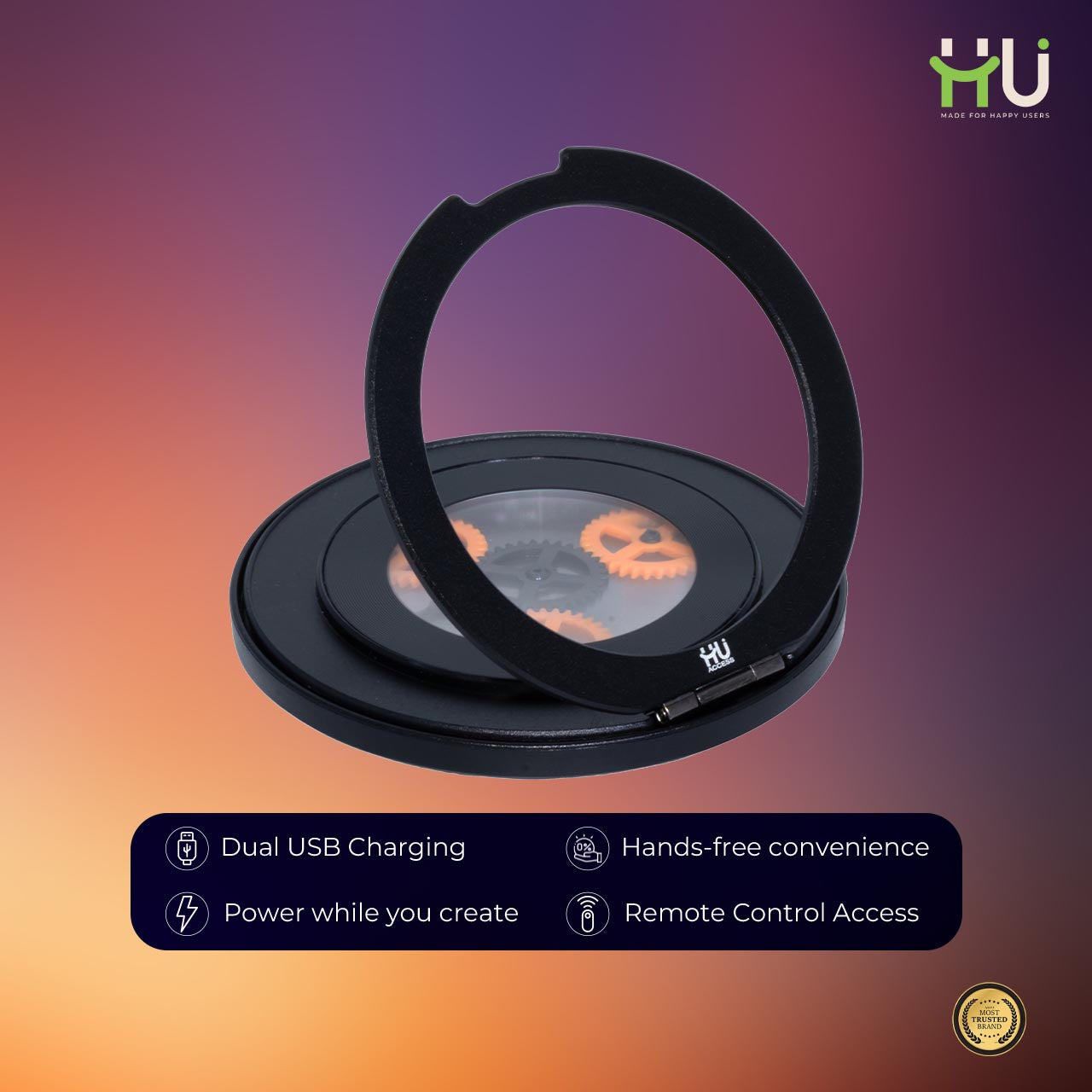 Snap.Hold.Go Smart Magnetic Phone Holder