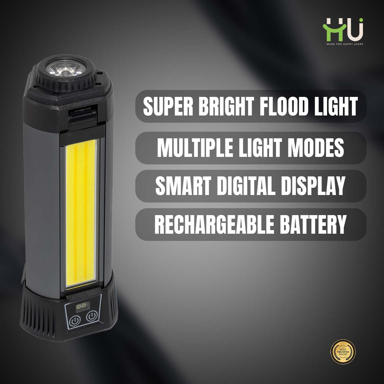 Super Bright Rechargeable LED Flood Light