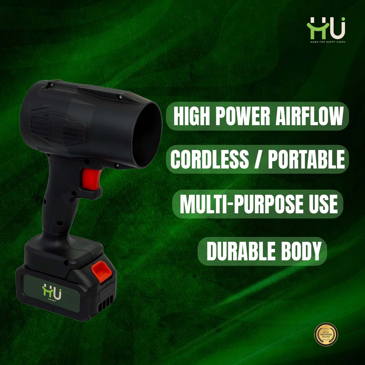 High Power Portable Cordless Air Blower