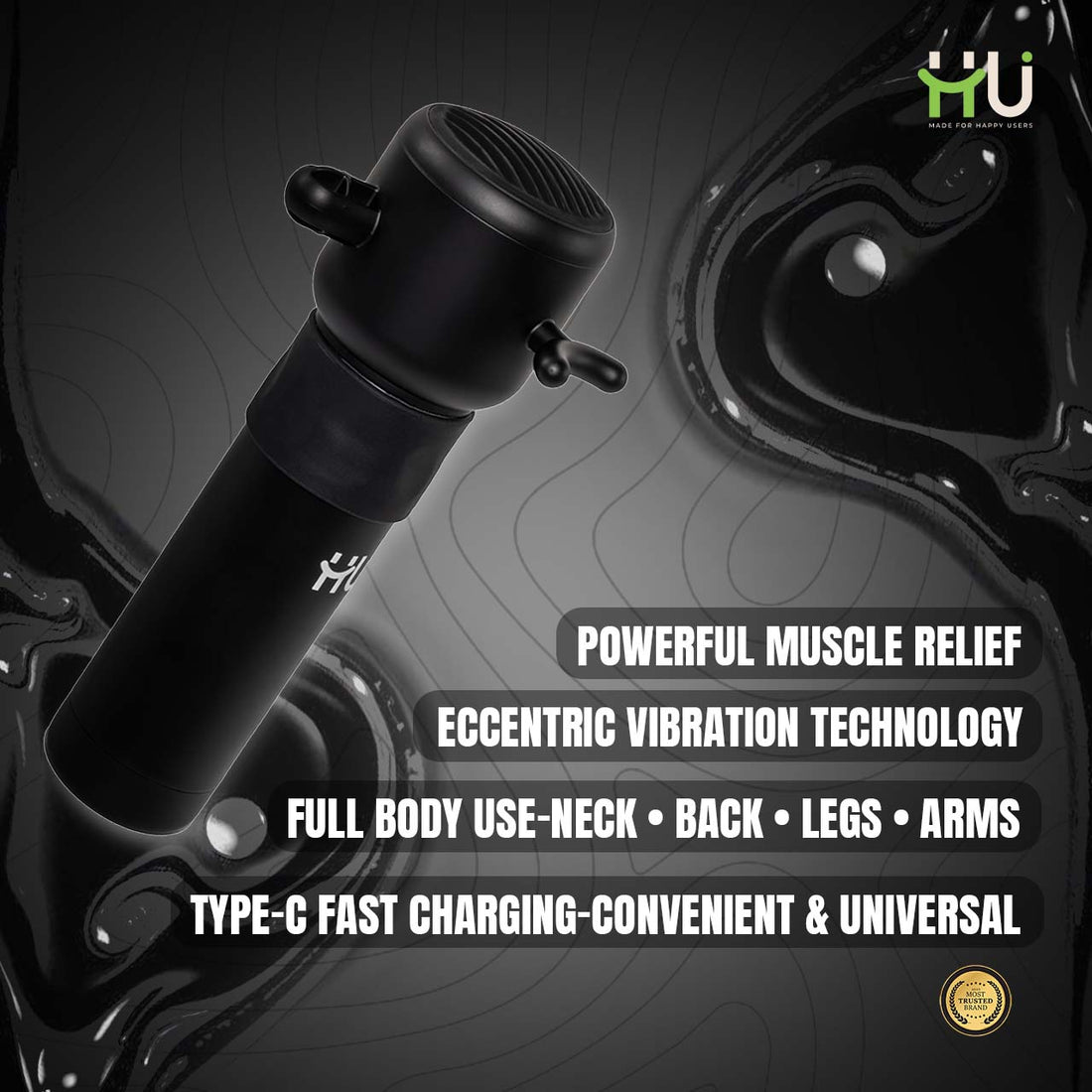 Electric Deep Tissue Body Massager (6 Speeds)