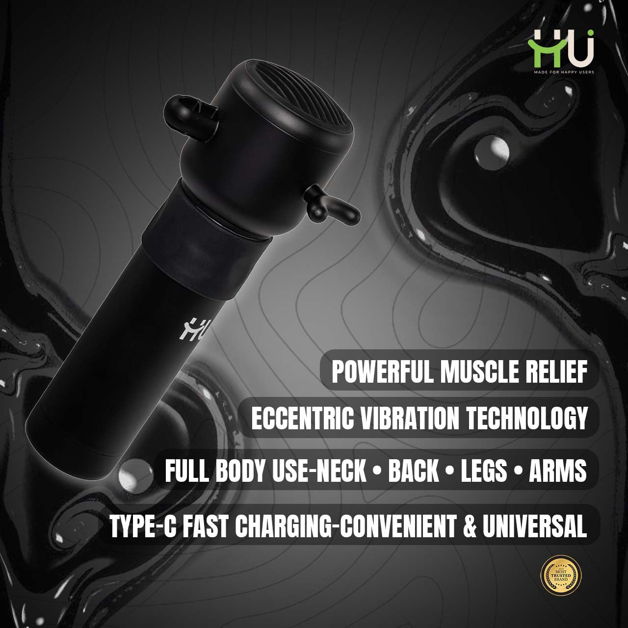 Electric Deep Tissue Body Massager (6 Speeds)