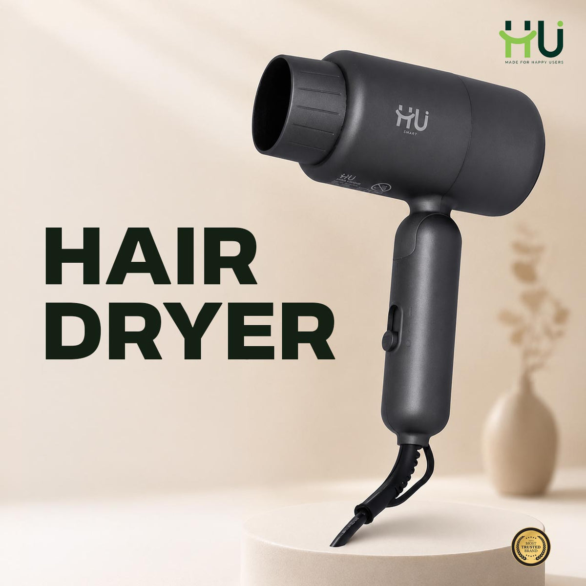 Portable Hair Styling Dryer (1200W)