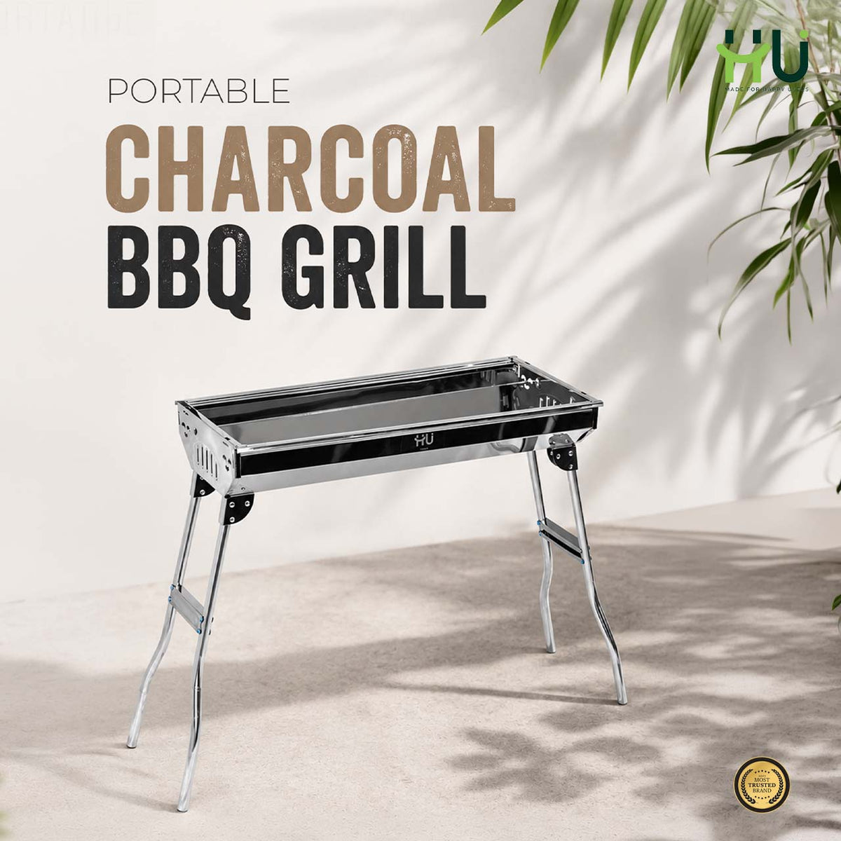Portable Charcoal BBQ Grill