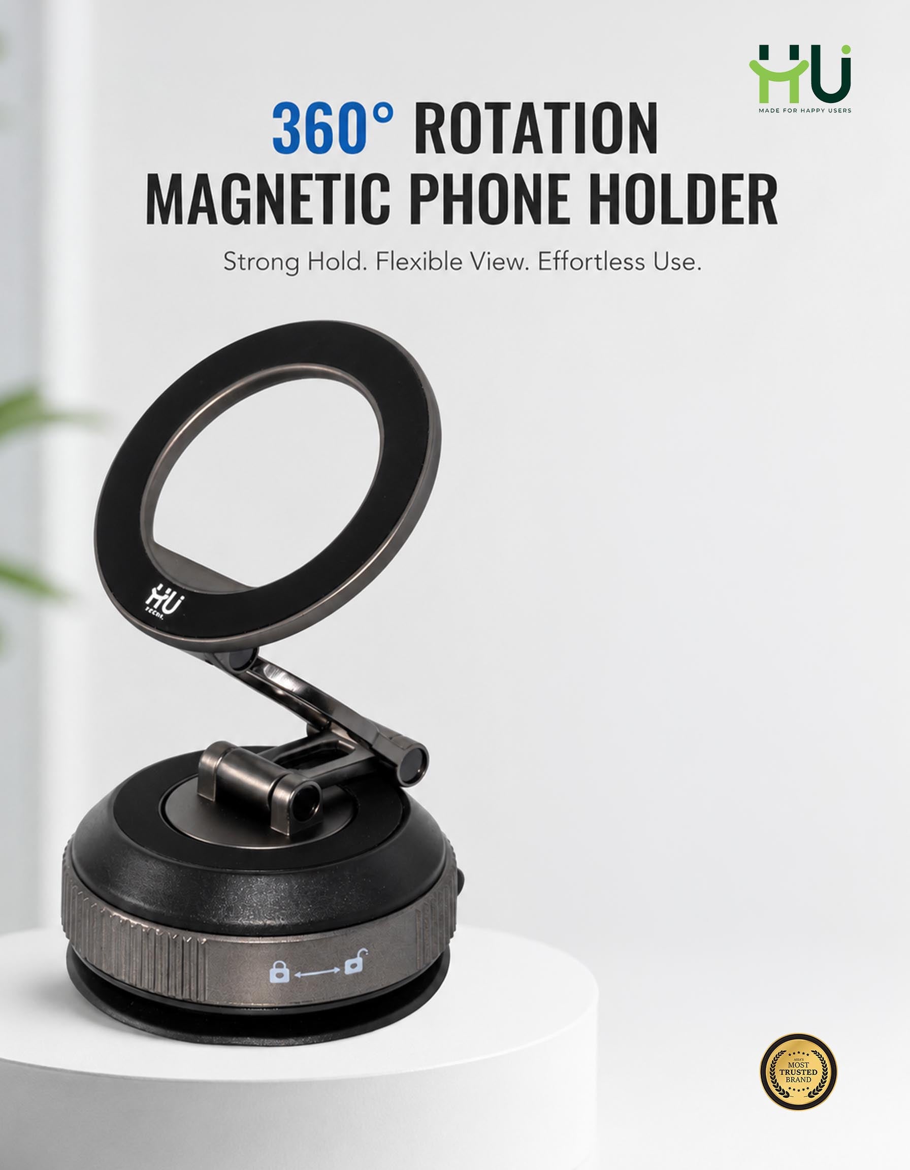HU 360° Magnetic Phone Holder
