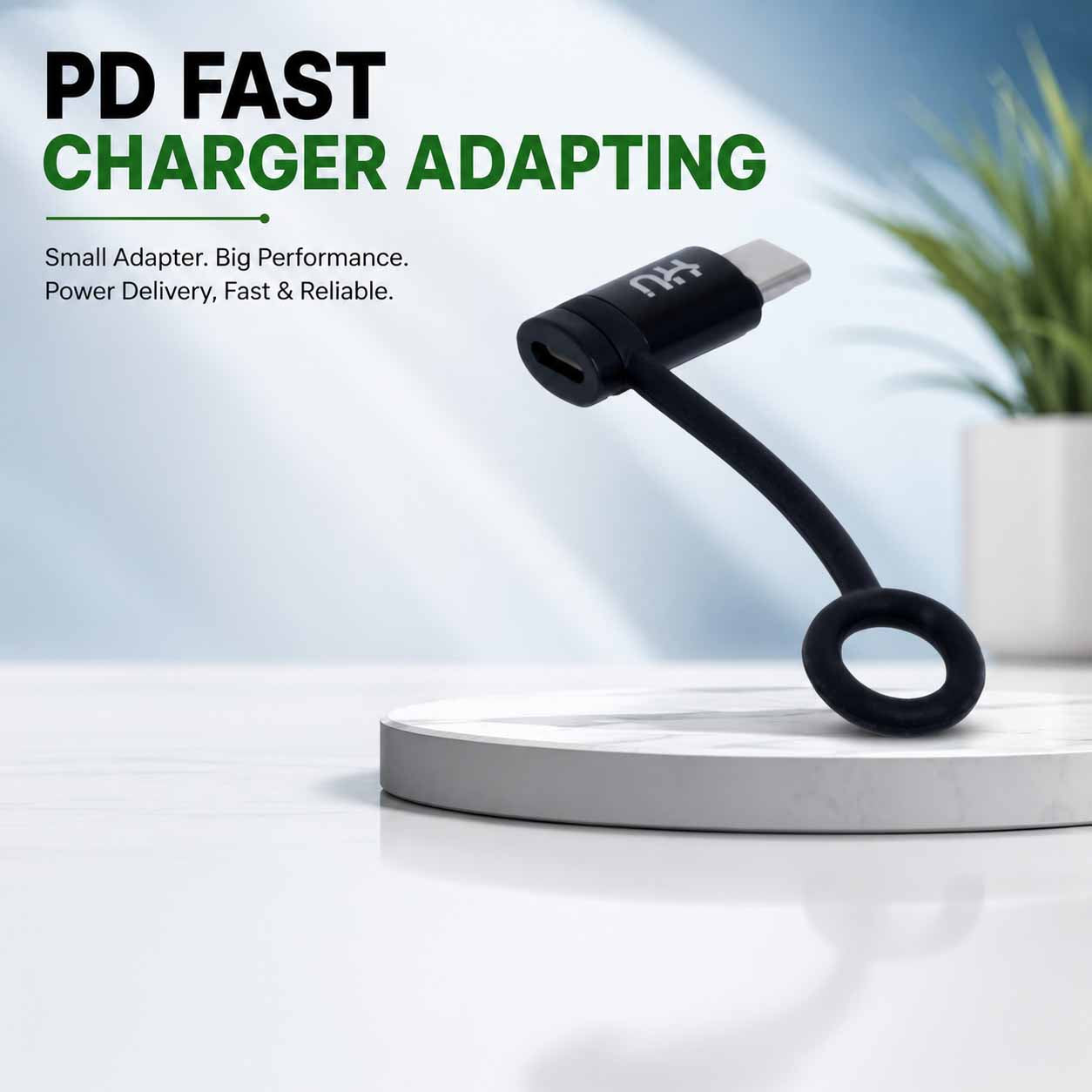 PD 65W USB-C to Lightning Fast Charging Adapter