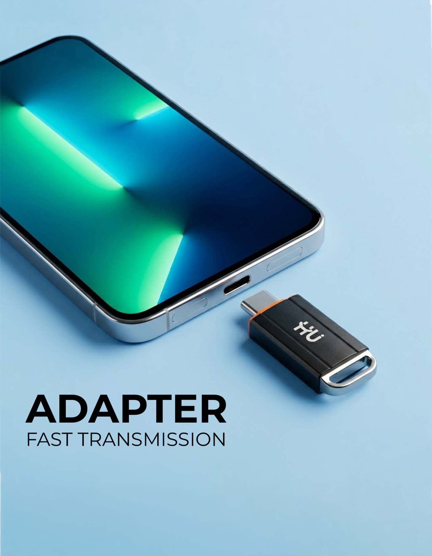 Magnetic USB-C Extension Adapter with OTG Support