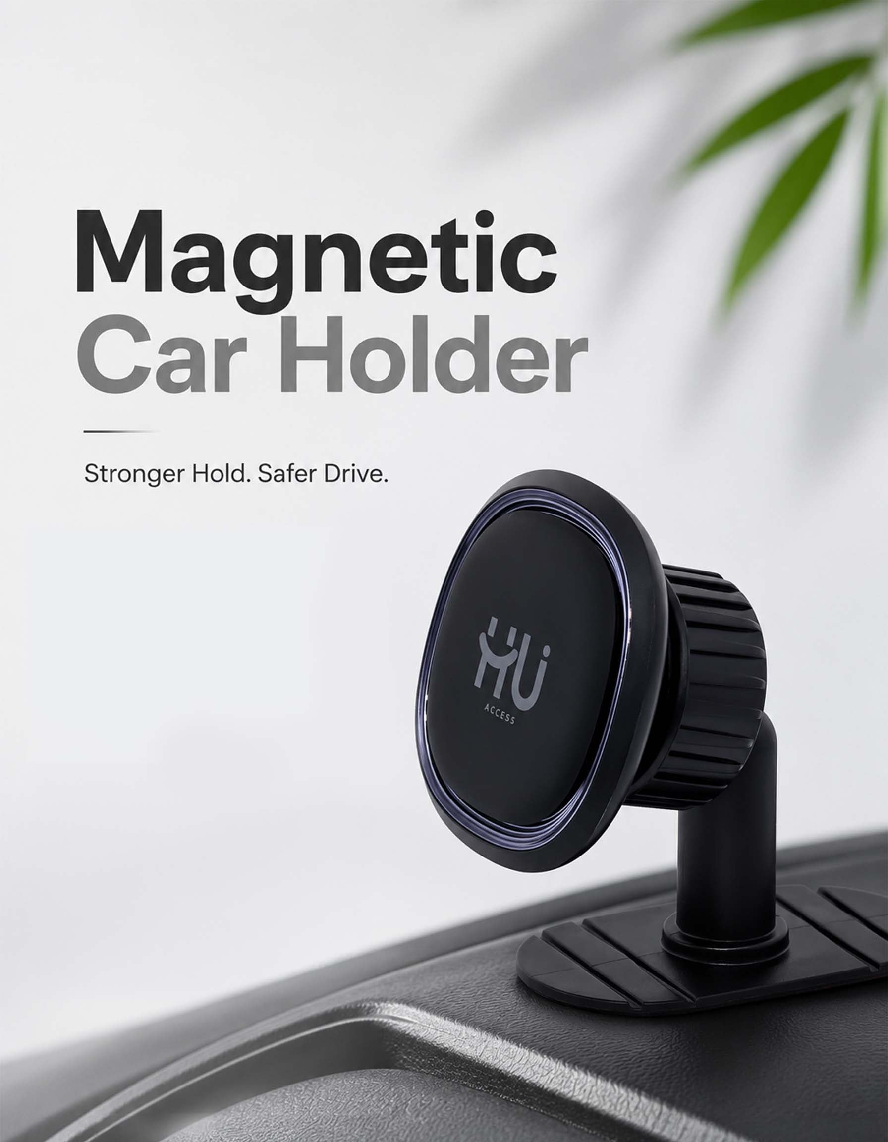 HU Magnetic Car Phone Holder