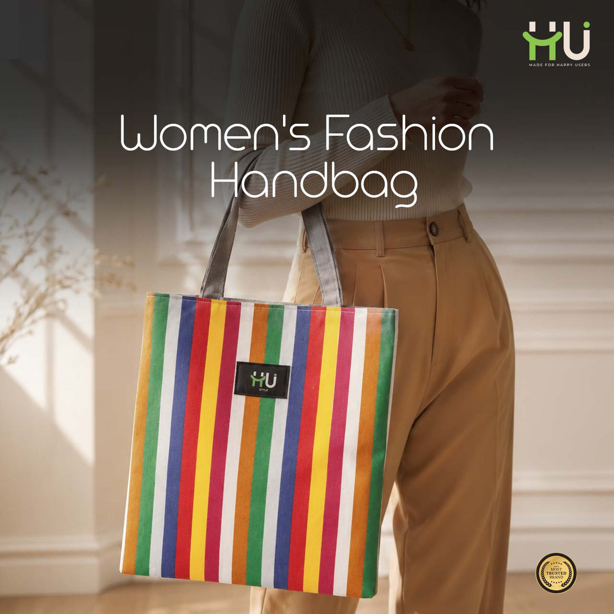 HU Zebra Fashion Shoulder Bag