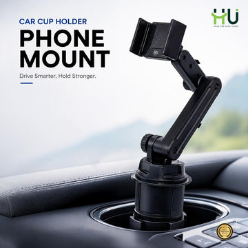HU Car Cup Holder Phone Mount