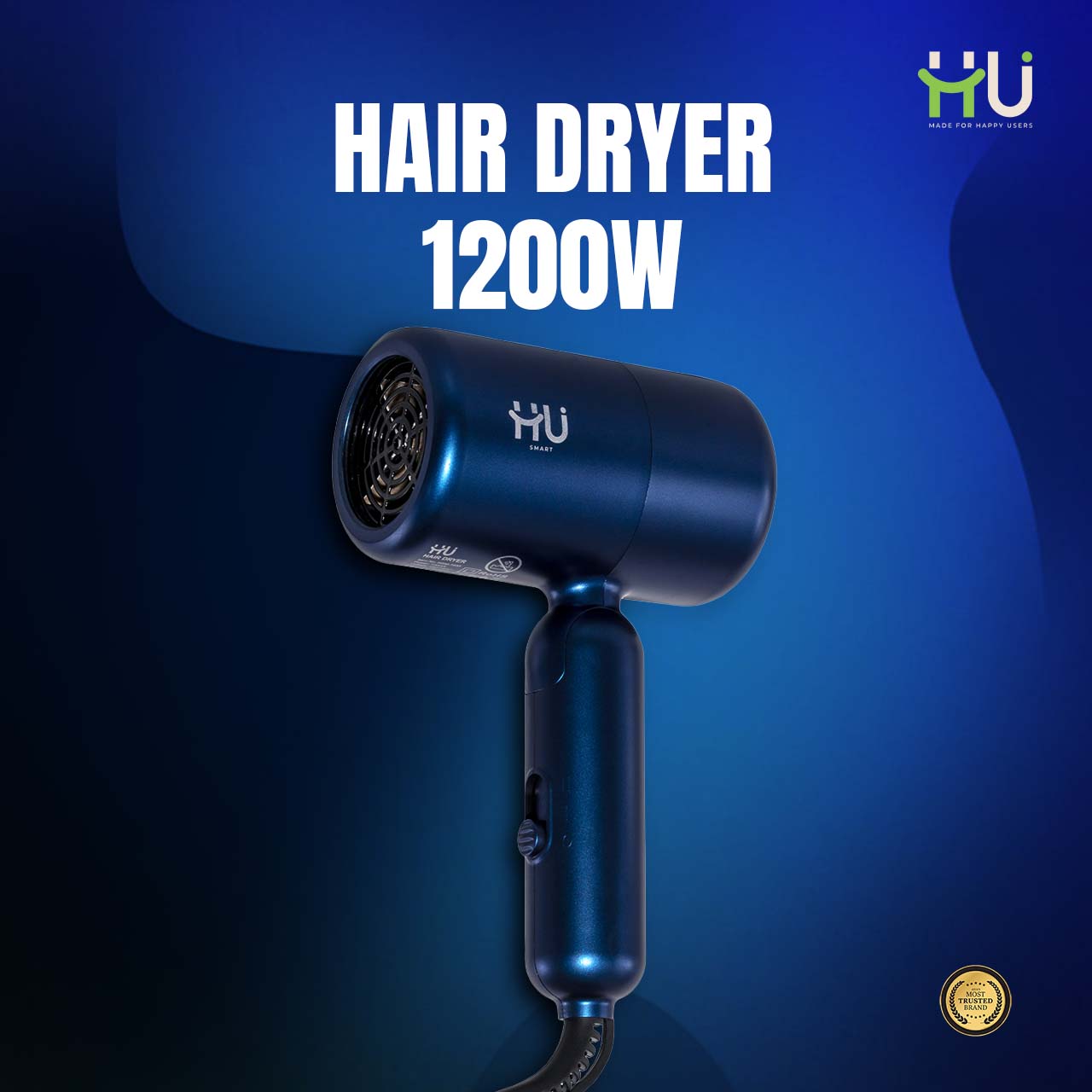 Portable Hair Styling Dryer (1200W)