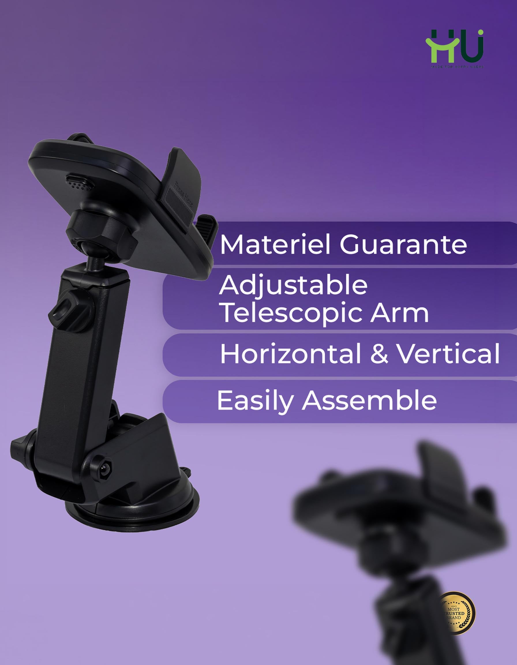 Suction Cup Car Phone Holder