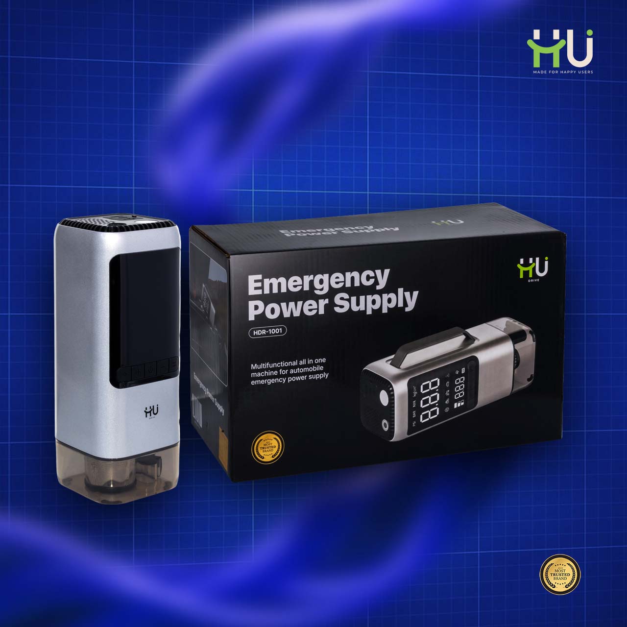 Portable Car Jump Starter & Power Bank