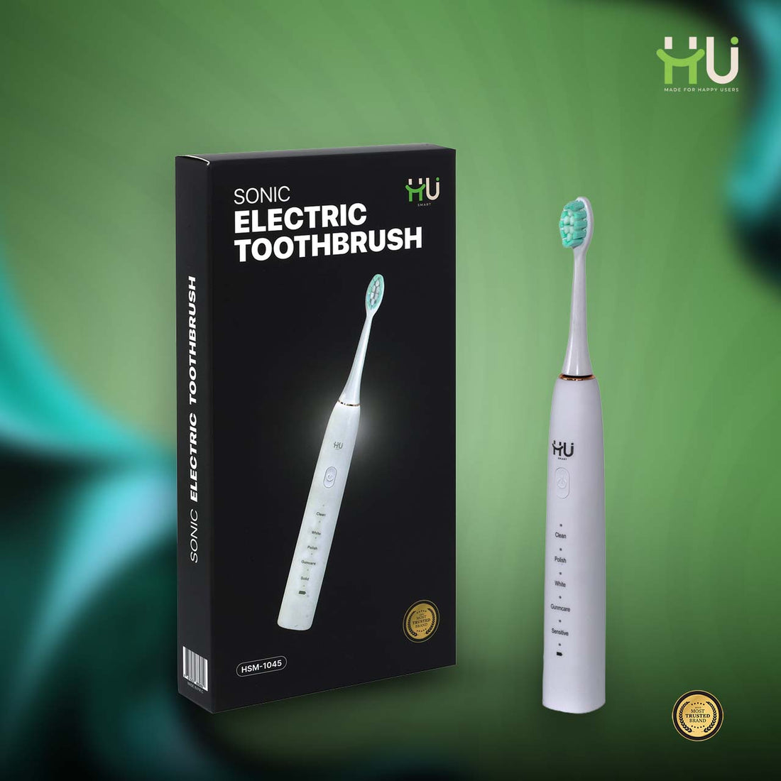 Sonic Electric Toothbrush 38000 Strokes/Min