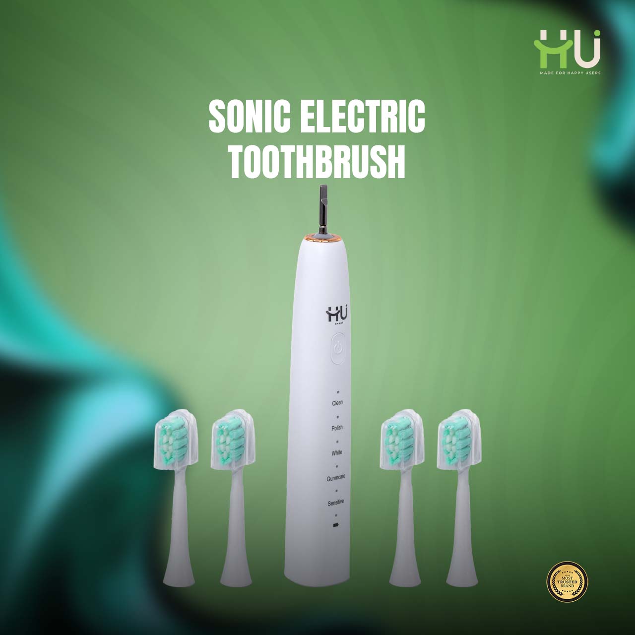 Sonic Electric Toothbrush 38000 Strokes/Min
