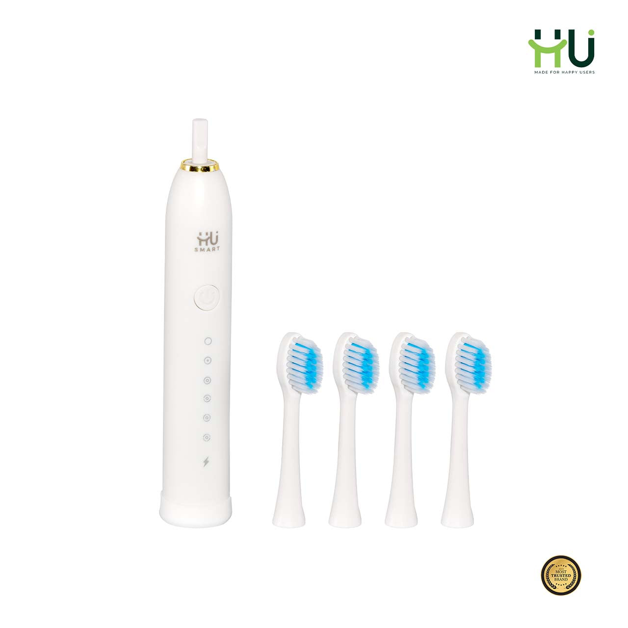 Sonic Electric Toothbrush (6 Cleaning Modes)-White