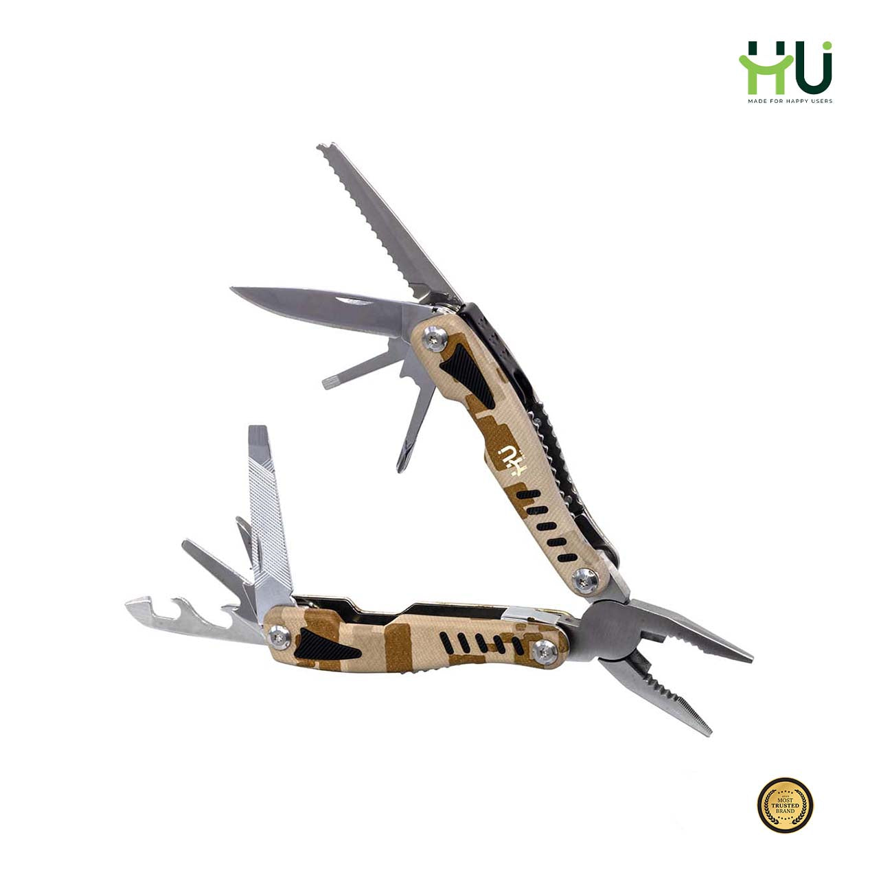 8-in-1 Stainless Steel Multi Tool Pliers