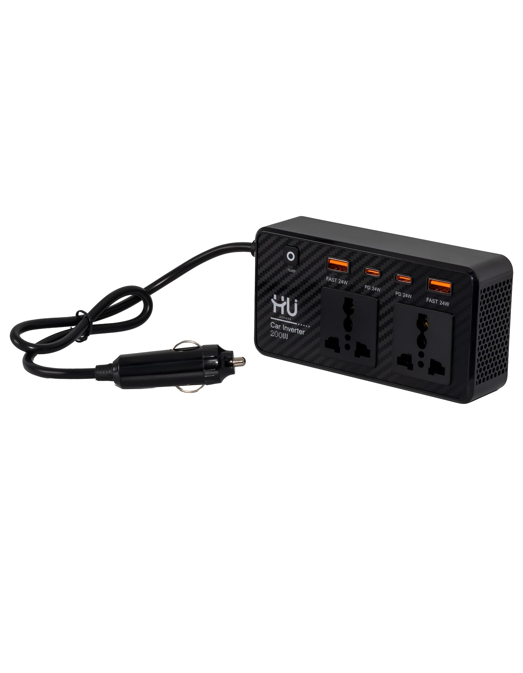 HU 200W Car Power Inverter