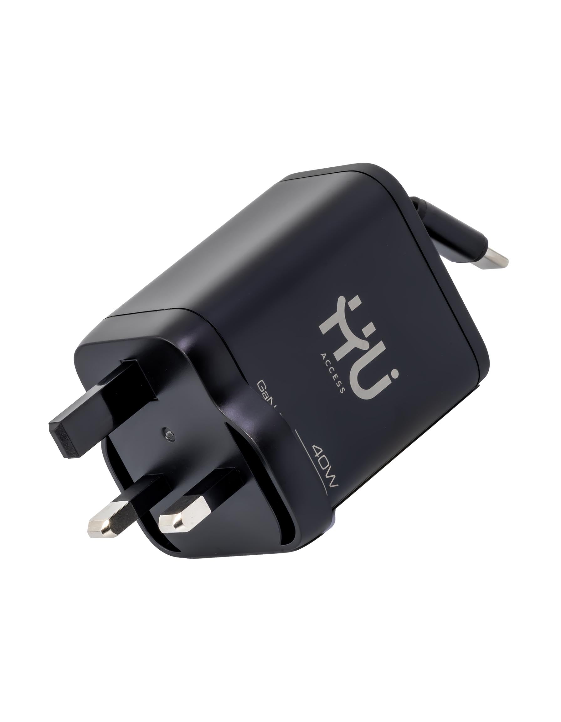 HU 40W GaN Charger with Cable